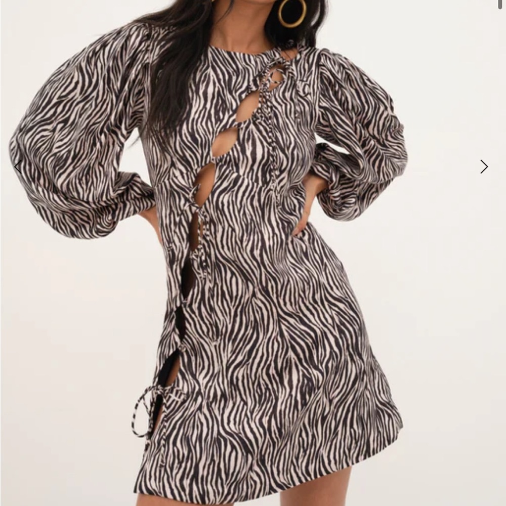For Love & Lemons Rosita Mini Dress size XS